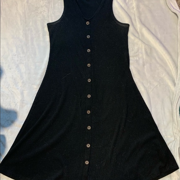 Old Navy midi button down sweater tank dress. - Picture 2 of 6